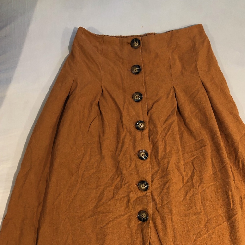 Midi Cotton skirt